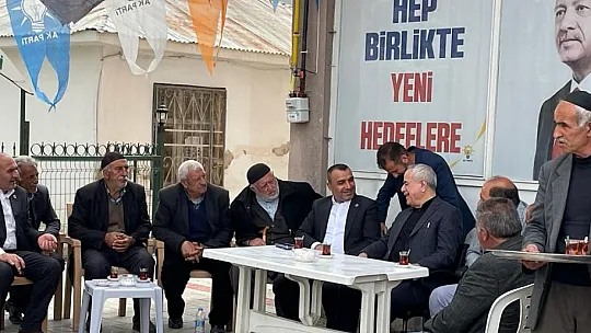 Eski Bakan Yardımcısı Tunç'tan Karakoçan ve Köylerine Ziyaret