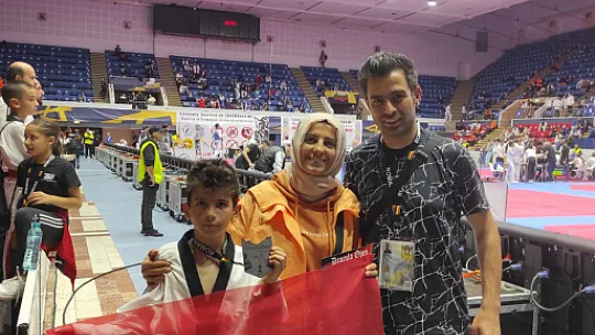 Elazığlı sporcu, Romanya'da 2. oldu