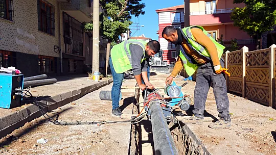 Elazığ Belediyesi Altyapı Çalışmalarını Sürdürüyor