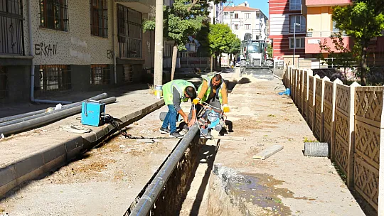Elazığ Belediyesi Altyapı Çalışmalarını Sürdürüyor