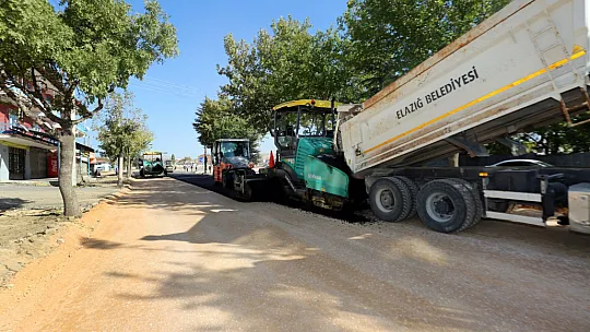 Elazığ Belediyesi, Doğukent-Salıbaba ve Sanayi Mahallelerini Bağlayan Yeni İmar Yolunda Çalışmalarını Tamamladı