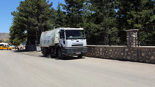 Elazığ Belediyesi'nden Şehir Genelinde Bayram Temizliği