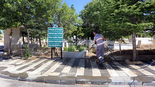 Elazığ Belediyesi'nden Şehir Genelinde Bayram Temizliği