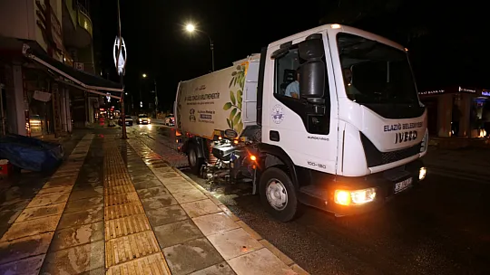 Elazığ Belediyesi'nden Şehir Genelinde Bayram Temizliği