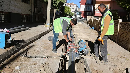 Elazığ Belediyesi'nin Altyapı Yenileme Çalışmaları Sürüyor