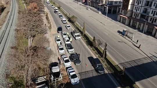 Elazığ'da 'Şok Uygulama' denetimi