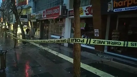 Elazığ'da 6 bina tahliye edildi