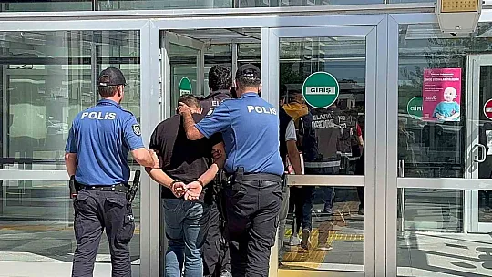 Elazığ'da 9 şüpheli adliyeye sevk edildi