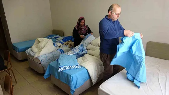 Elazığ'da depremzedeler KYK yurtlarında misafir ediliyor