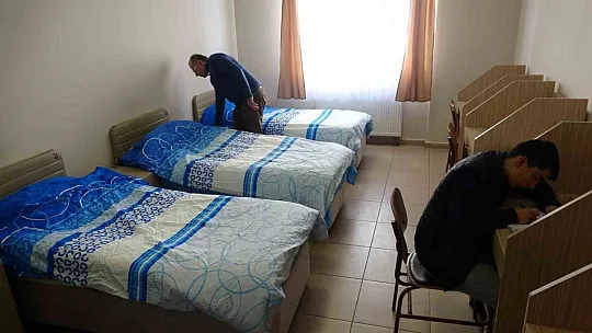 Elazığ'da depremzedeler KYK yurtlarında misafir ediliyor