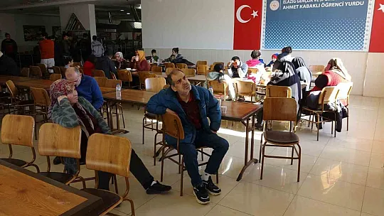 Elazığ'da depremzedeler KYK yurtlarında misafir ediliyor