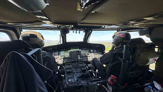 Elazığ'da Helikopter Destekli Trafik Denetimi Yapıldı