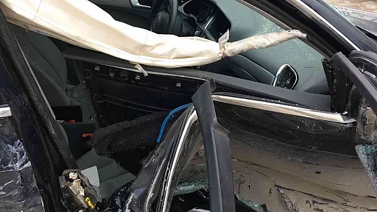 Elazığ'da iki araç çarpıştı: 5 yaralı