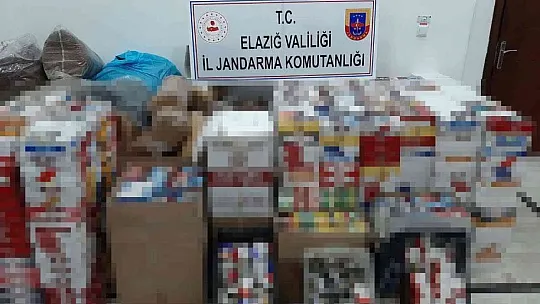 Elazığ'da Jandarmadan Kaçakçılara Geçit Yok