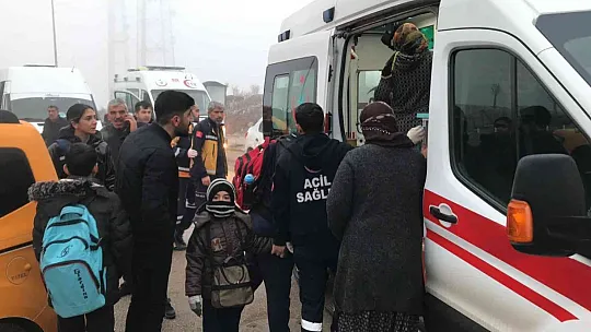 Elazığ'da minibüsler çarpıştı: 1 yaralı