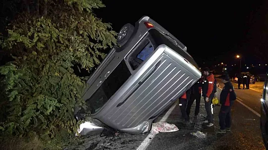 Elazığ'da Trafik Kazası: 1 Ölü, 3 Yaralı