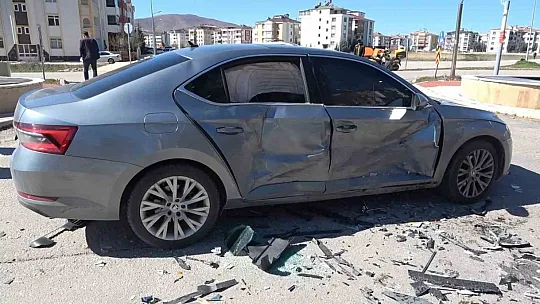 Elazığ'da trafik kazası: 1 yaralı