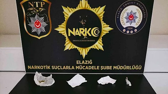 Elazığ'da uyuşturucuyla mücadele sürüyor: 4 tutuklama