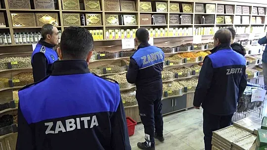Elazığ'da zabıtadan yılbaşı öncesi denetim