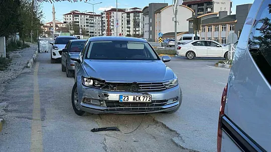 Elazığ'da zincirleme trafik kazası: 3 yaralı