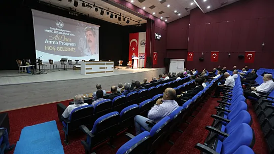 Elazığ Mahalli Müziğinin Üstadı Ali Öner Anıldı
