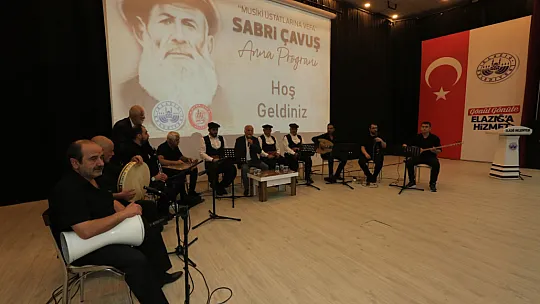 Elazığ Mahalli Müziğinin Üstatlarından Sabri Çavuş Anıldı