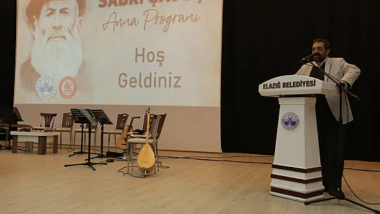 Elazığ Mahalli Müziğinin Üstatlarından Sabri Çavuş Anıldı