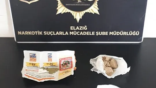 Elazığ polisi uyuşturucu tacirlerine geçit vermiyor