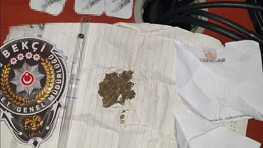 Elazığ polisi uyuşturucuya geçit vermiyor