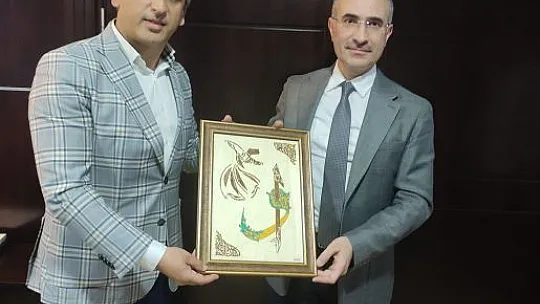 Elazığ Ekonomi Platformu İl Özel İdaresi Genel Sekreteri Ali Şiş'i Ağırladı