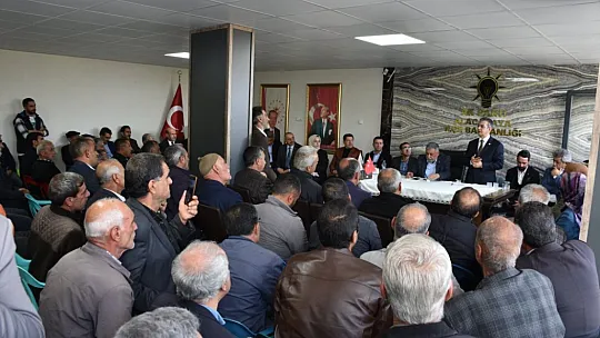 Milletvekili Prof. Dr. Keleş, Alacakaya ve Maden'i Gezdi