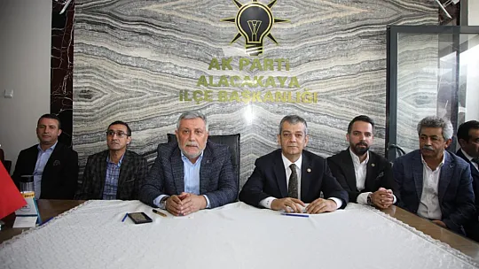 Milletvekili Prof. Dr. Keleş, Alacakaya ve Maden'i Gezdi
