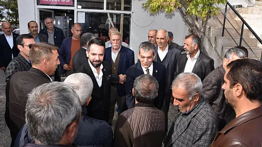 Milletvekili Prof. Dr. Keleş, Alacakaya ve Maden'i Gezdi