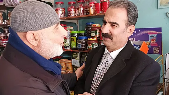 İYİ Parti Milletvekili Aday Adayı Ercan, Kovancılar İlçesi'ni Gezdi