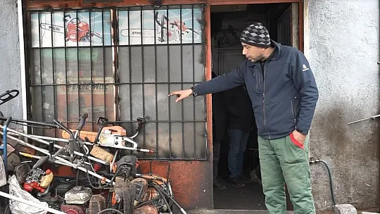 Hırsızlar bozuk ve hurda malzemelere dokunmayıp 250 bin liralık ürünü çaldı