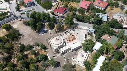 Hoca Hasan Hamamındaki restorasyon çalışmaları bitme aşamasına geldi