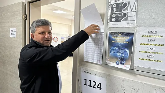 Elazığ'da Oy Kullanma İşlemleri Başladı
