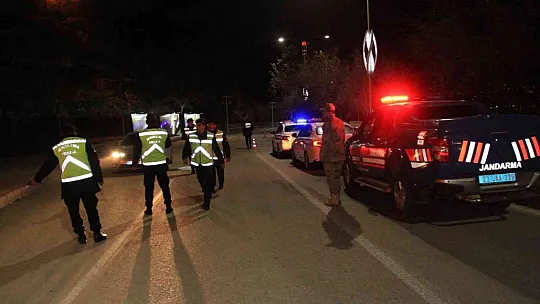 Jandarmadan yılbaşı denetimi
