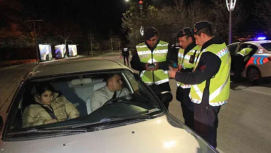 Jandarmadan yılbaşı denetimi