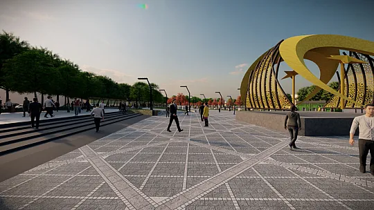 Kent Meydanı ve Yer Altı Otoparkı Projesinde Sona Doğru