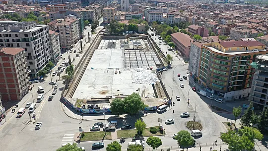 Kent Meydanı ve Yer Altı Otoparkı Projesinde Sona Doğru