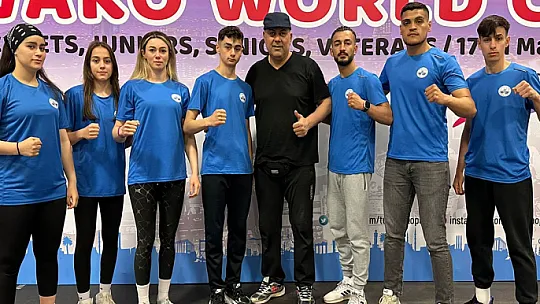 Elazığ, Kick Boks'ta 10 madalya aldı