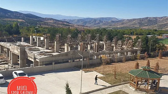 Elazığ'da spor salonsuz ilçe kalmıyor
