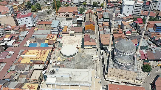 Tarihi Çarşıda Çalışmalar Hızla İlerliyor