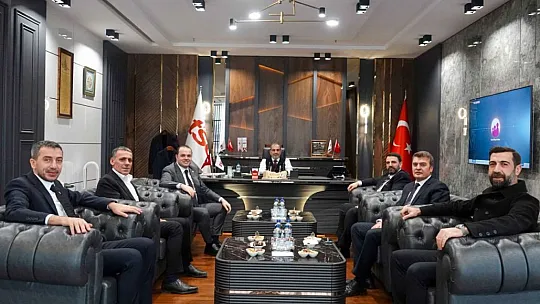 Bingol TSO Heyetinden Elazığ TSO'ya ziyaret