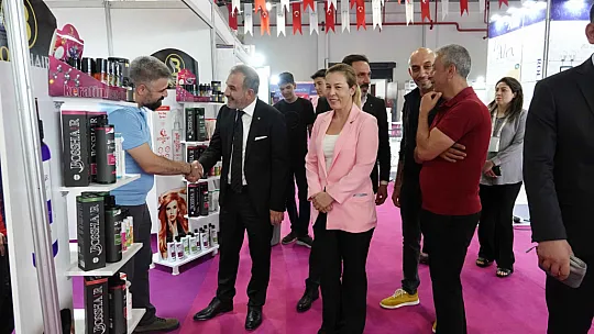 Elazığ TSO Heyeti Güzellik ve Kişisel Bakım Fuarına Katıldı
