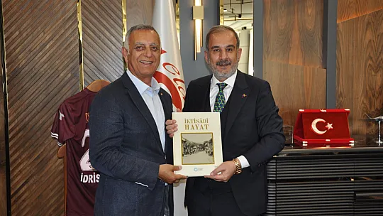 SAİK Başkanı Levent Korkut'dan Başkan Alan'a Ziyaret