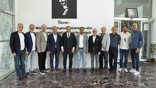 SAİK Başkanı Levent Korkut'dan Başkan Alan'a Ziyaret