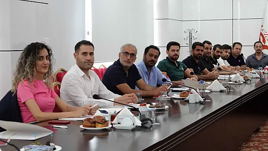 Mimarlar ve Mühendisler Elazığ TSO'da Bir Araya Geldi