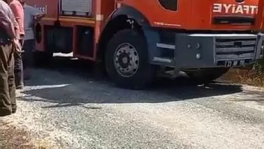 Elazığ'da Trafo, Yangına Neden Oldu!